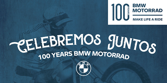 ANIVERSARIO 100 AÑOS BMW MOTORRAD